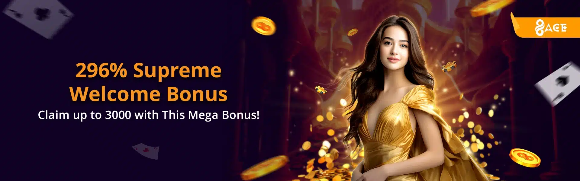 96ACE Supreme Online Casino Singapore Bonus